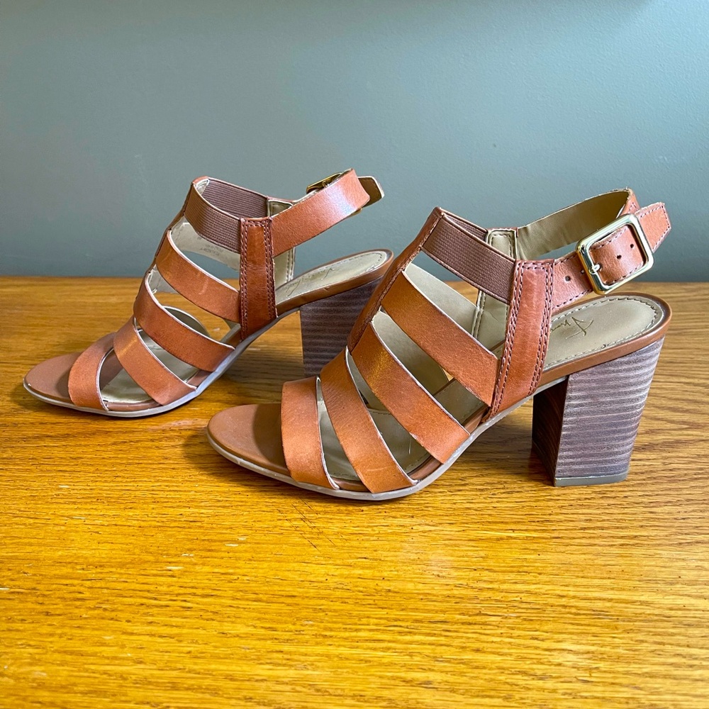 Franco Sarto Leather Sandals